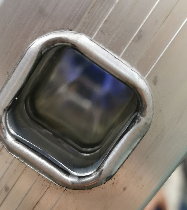 Hliníkové prkno s překližkou pro vnitřní překližku s konstrukcí Trapdoor